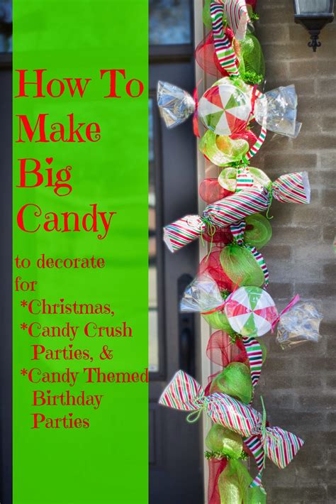 Make Big Candy Decorations | Miss Kopy Kat