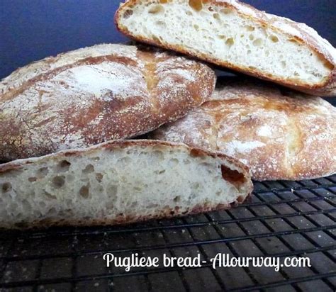 Pugliese Bread - An Italian Rustic Loaf from Puglia Region | Recipe | Rustic italian bread ...