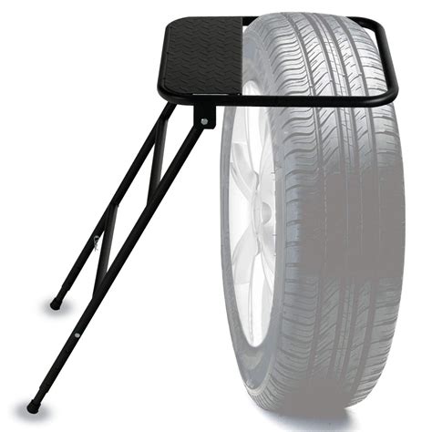 SUNCOO Adjustable Tire Step for Truck, SUV, RV, Semi, Heavy Duty 400 lb. Capacity,Portable ...