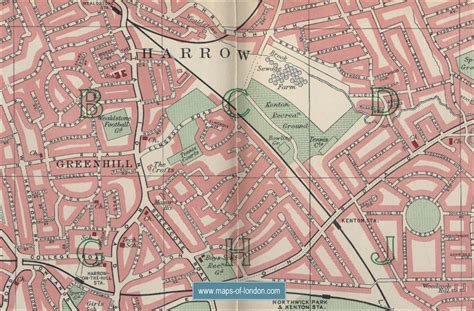 Map of Harrow, London