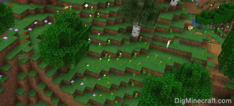 Flower Forest in Minecraft