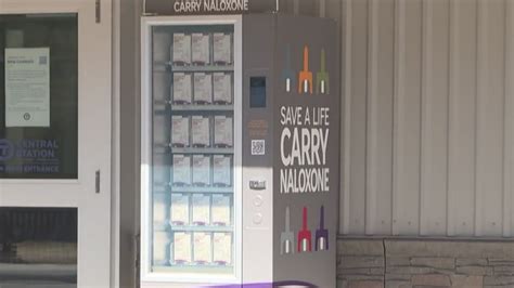 Lawrence, Kansas adds first Narcan vending machine