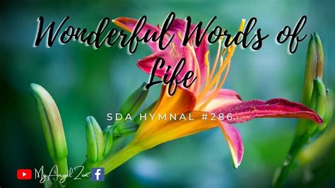 Wonderful Words of Life | Music with Lyrics | SDA Hymnal - YouTube