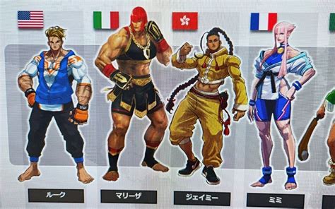 STREET FIGHTER 6: leak dell’intero roster, ecco tutti i personaggi