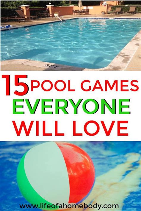 15 Fun Pool Games for Kids Everyone Will Love | Festa na piscina, Pool, Piscina