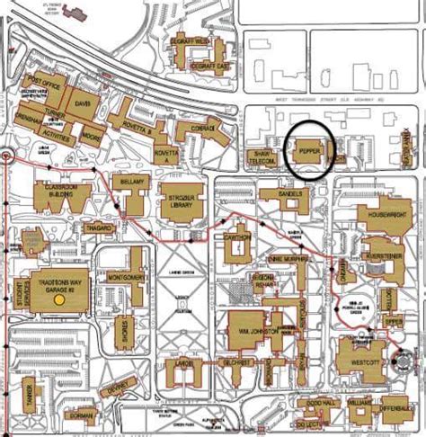 Fsu Campus Map