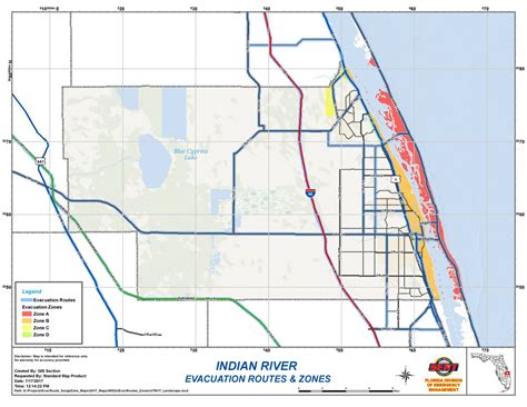 Indian River County Evacuation Zones And Evacuation Routes | Blog ...