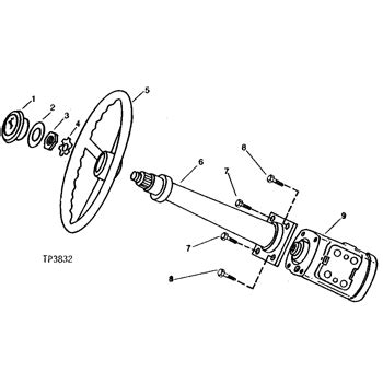 AT106562 John Deere Steering Column :: AVS.Parts