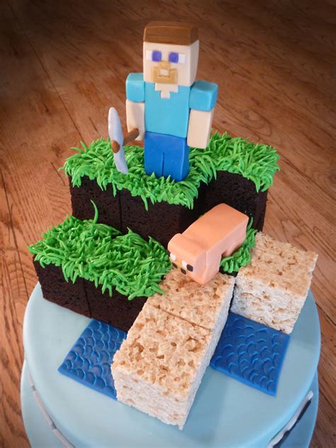 Images Of Minecraft Birthday Cakes - Bitrhday Gallery