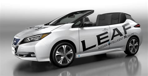 Nissan presentó el LEAF Convertible - 16 Valvulas