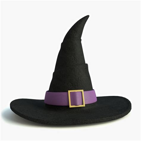 3d witch hat