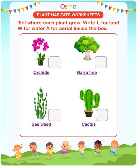 Plant Habitats Worksheets | Download Free Printables