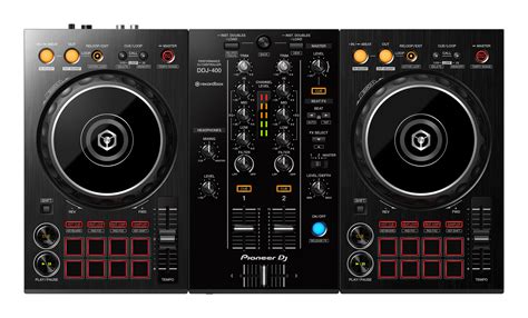 Pioneer DJ DDJ-400 - Contrôleur DJ 2 voies pour Rekordbox DJ