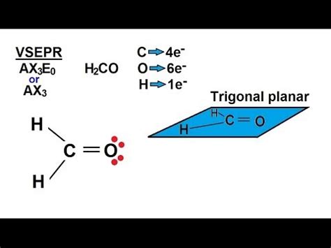 Chemistry - Molecular Structure (12 of 45) Basic Shapes - Predict the Shape of H2CO - YouTube