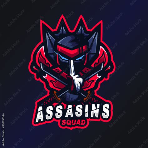 Assassin's Squad Esports Logo. Ninja Logo. Esport Team Logo. Streamer ...