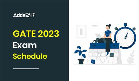 GATE 2023 Exam Schedule Released Exam Dates and Time Download PDF - Engineering Jobs