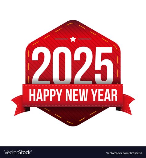 Happy new year 2025 Royalty Free Vector Image - VectorStock