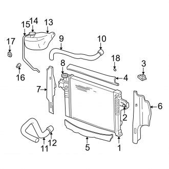 2005 Jeep Liberty OEM Engine Cooling Parts | Radiators — CARiD.com