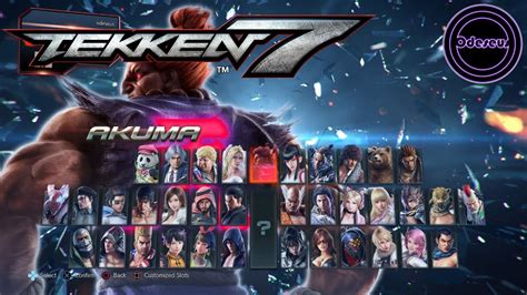 Tekken 7 Characters List