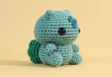 Free Bulbasaur crochet pattern - 53stitches