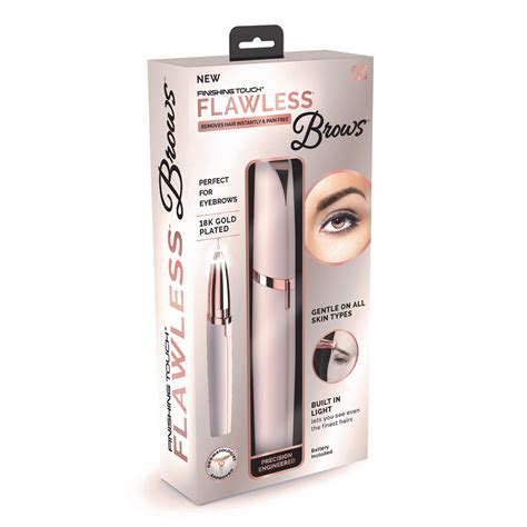 As Seen On TV Finishing Touch Flawless Brows Eyebrow Hair Remover ...