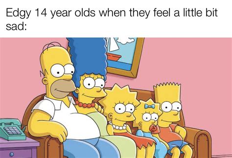 sad bart simpson boohoo : r/memes