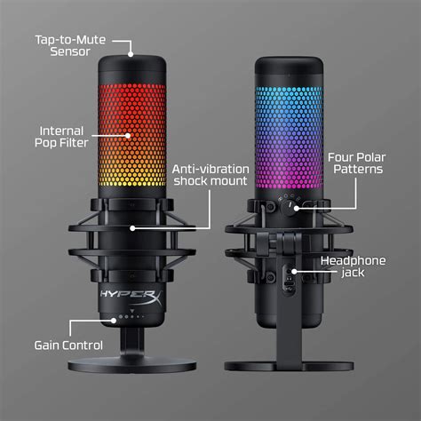 HyperX Releases QuadCast S USB Microphone - Legit Reviews