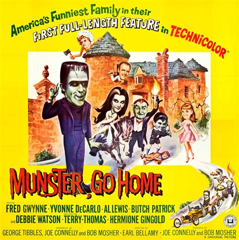 Munster, Go Home movie artwork - The Munsters Fan Art (39876606) - Fanpop