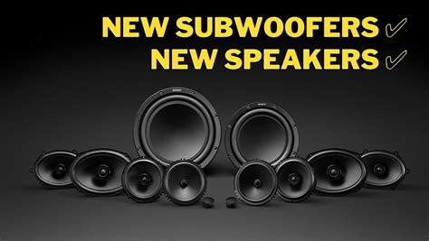 Sony Launches New Car Speakers and Subwoofers With a Little Something ...