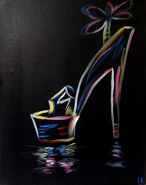 Neon Painting On Canvas at PaintingValley.com | Explore collection of ...