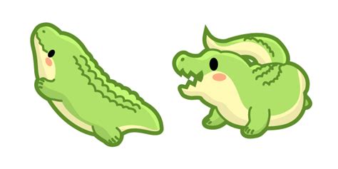 Cute Crocodile cursor – Custom Cursor