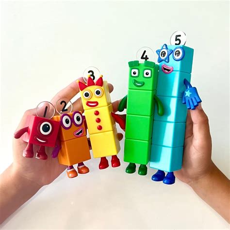 hand2mind Numberblocks Friends One to Five Figures figuras de juguete ...