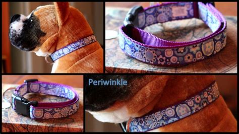 Adjustable Dog Collars With Vibrant Modern Design on Jacquard - Etsy