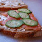 Smoked Salmon Tea Sandwiches | Cooking with My Kid