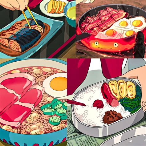 ghibli foods by CarolineBuschel on DeviantArt