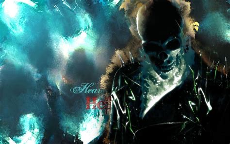 Blue Ghost Rider Skull Wallpapers - Wallpaper Cave