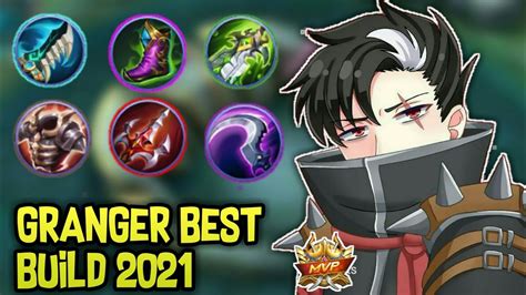 ONE HIT BUILD!! GRANGER BEST BUILD 2021 | MOBILE LEGENDS - YouTube