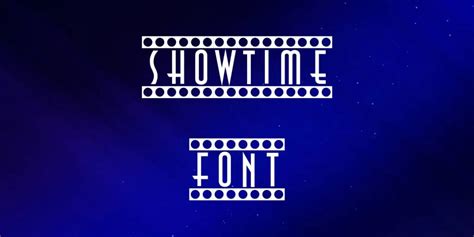 Showtime Font Free Download