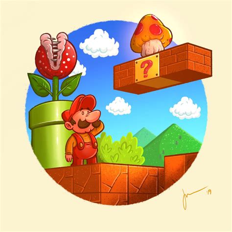 Super Mario Bros fan art : r/casualnintendo