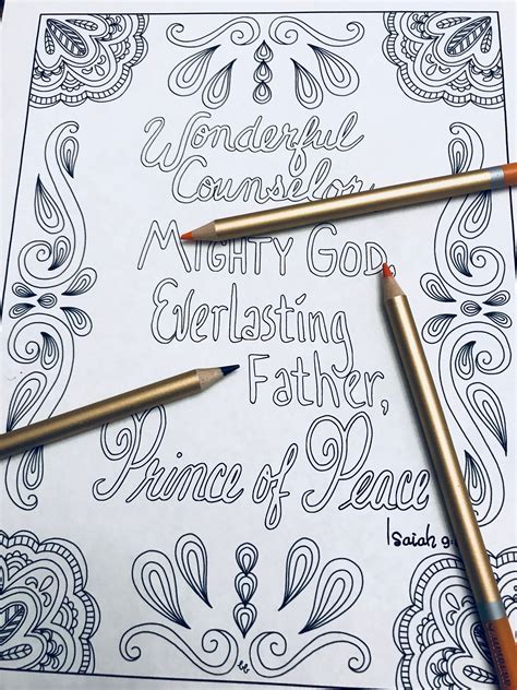 Coloring Page Wonderful Counselor Printable - Etsy