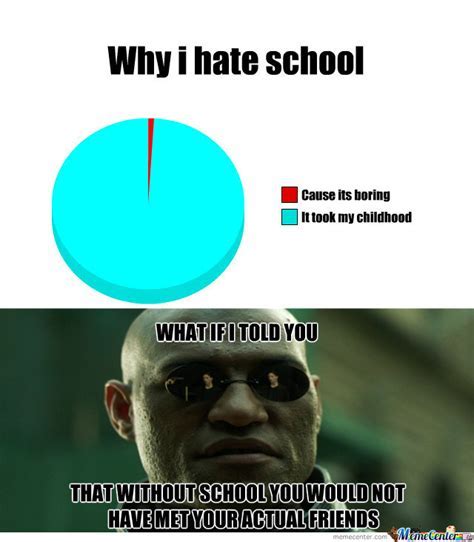 I hate school Memes