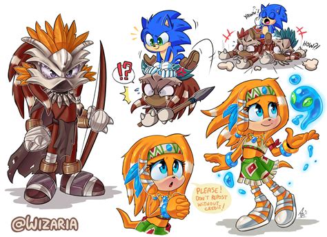 The echidna tribe is so freaking cool omg! I... - Wizaria Sonic The ...