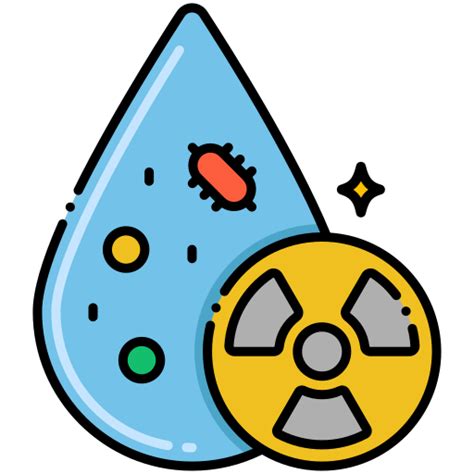 Icono de Agua contaminada Generic Outline Color