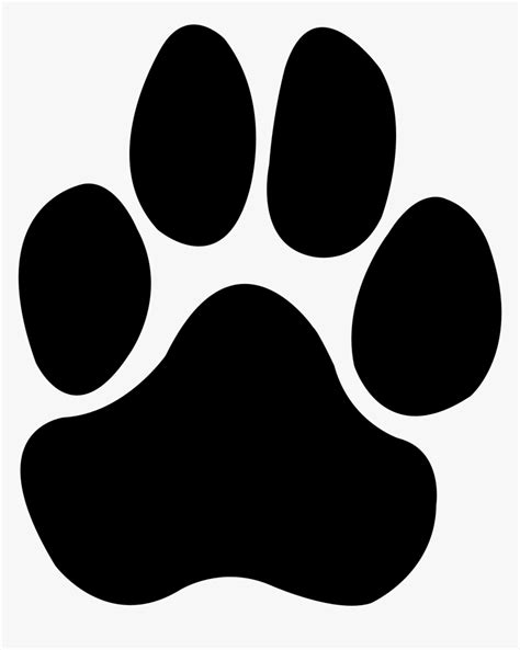 Dog Paw Png - Bulldog Paw Print Clipart, Transparent Png , Transparent Png Image - PNGitem