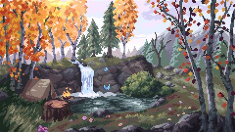 PixelArt Landscape inspired by Skyrim : r/skyrim