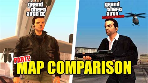 GTA 3 vs. Liberty City Stories - Map Comparison #2 - YouTube