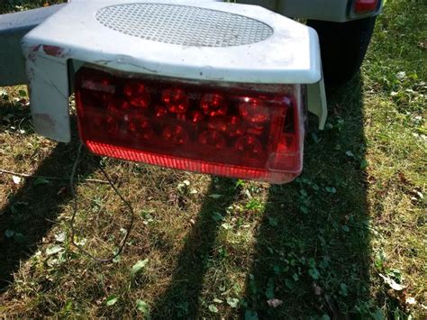 Replacement Wesbar LED Tail Lights for an EZ Loader Boat Trailer | etrailer.com