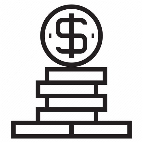 Coin, stack icon - Download on Iconfinder on Iconfinder