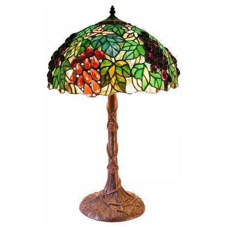 Grape Harvest Tiffany Style Table Lamp - #J6778 | Lamps Plus | Tiffany style table lamps, Table ...