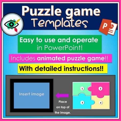 Puzzle board game Templates for PowerPoint